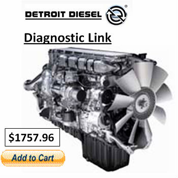 Detroit Diesel Diagnostic Link Vehicle Diagnostic Software screen
