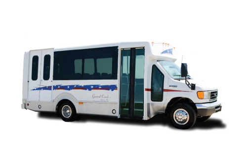 Medium coach bus
