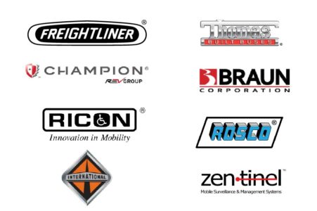 logos of bus parts