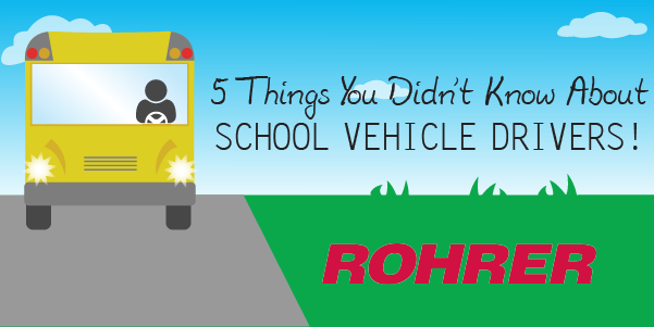 5 things you didn't know about school vehicle drivers