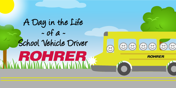 A day in the life of a school vehicle driver
