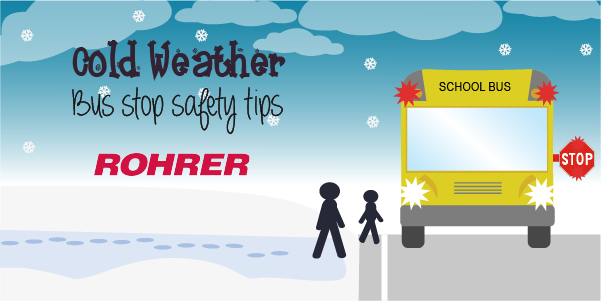 Cold Weather Safety Tips For The Bus Stop
