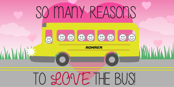 So many reason to love the bus!