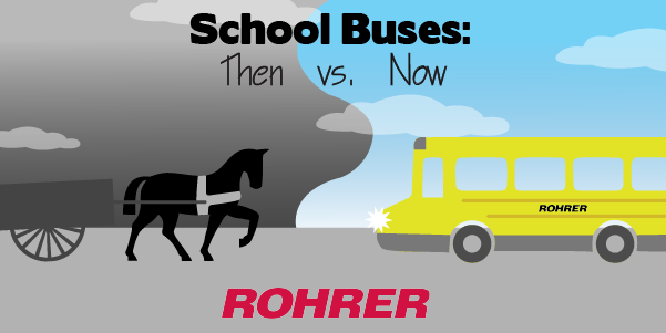 School Buses Then vs. Now