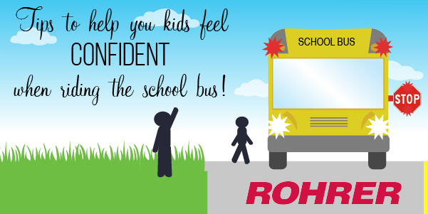 Tips to help your kids feel confident when riding the school bus
