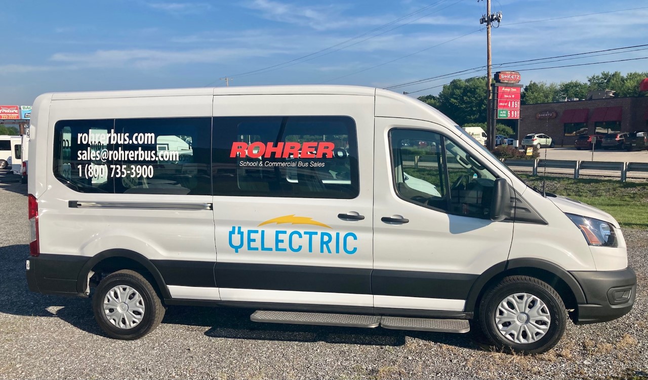 Electric Roher passenger van