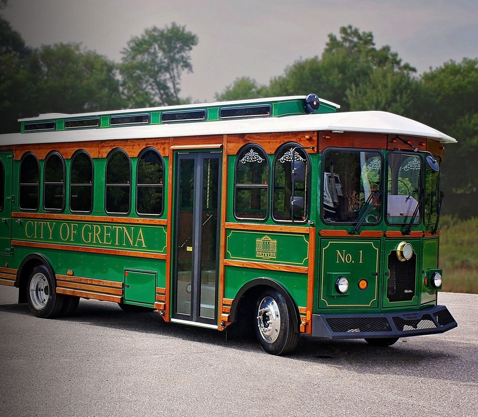 Green City of Gretna trolley